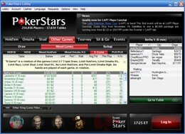 poker stars