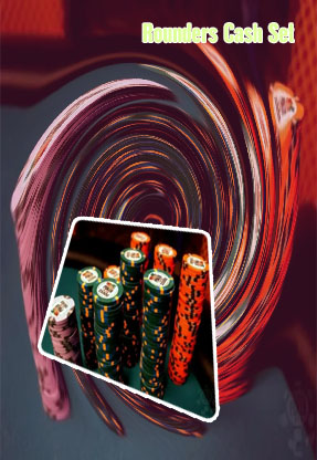 Classic poker chips rounders