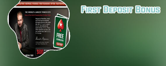 Confirmation first deposit bonus pokerstars
