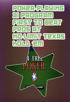 Poker against ai