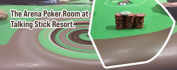 Talking stick poker room